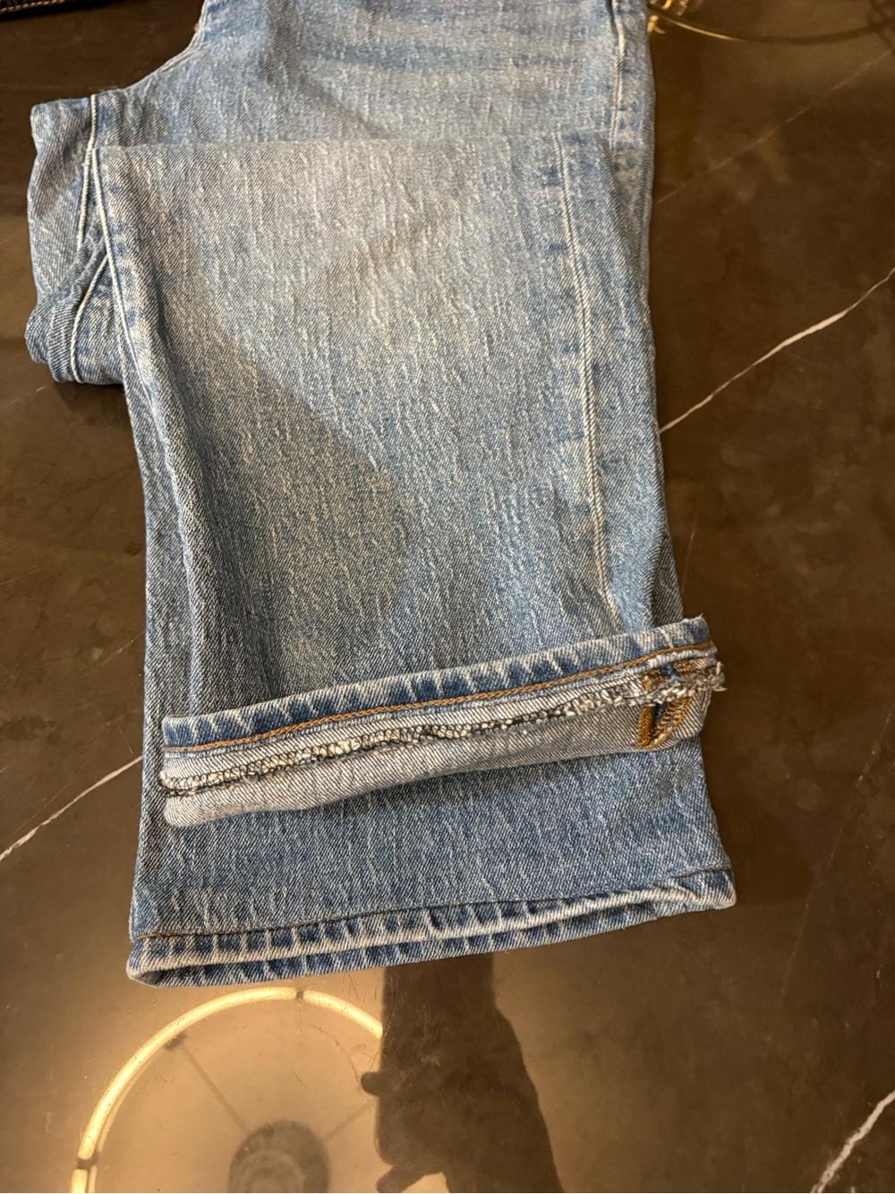 Madewell Curvy '90s Straight Jean in Light Blue Wash Women’s Size 27 - Picture 12 of 15